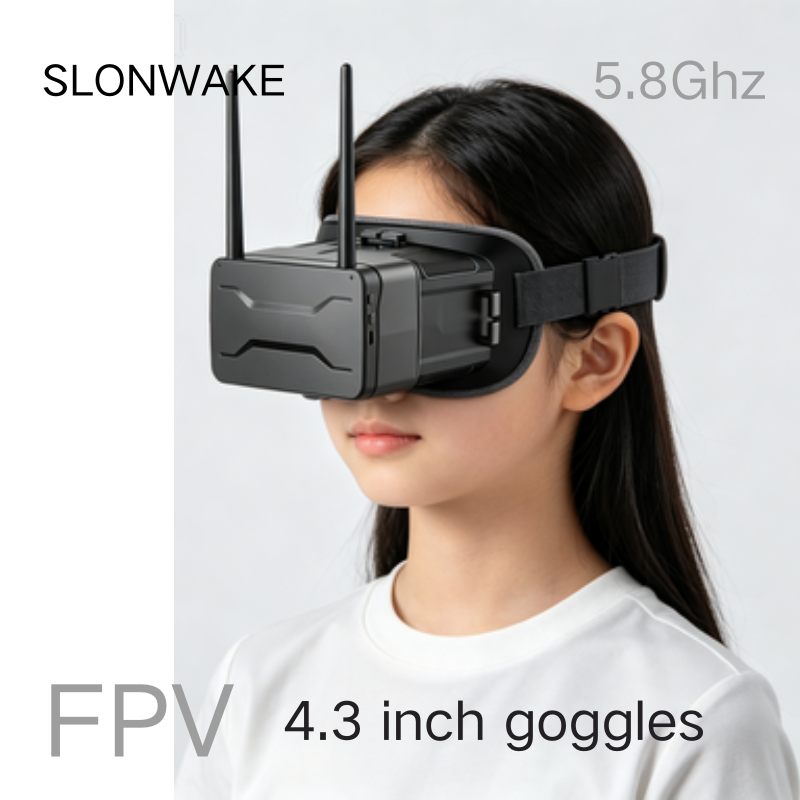 Fpv Drone Goggles - แว่นตา FPV 5.8G หน้าจอ 4.3 นิ้ว