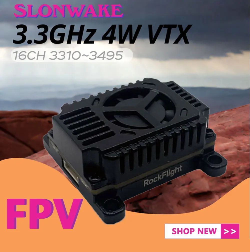 เครื่องส่งสัญญาณวิดีโอ SLONWAK - Fpv Drone Transmitter บทวิจารณ์และราคา
