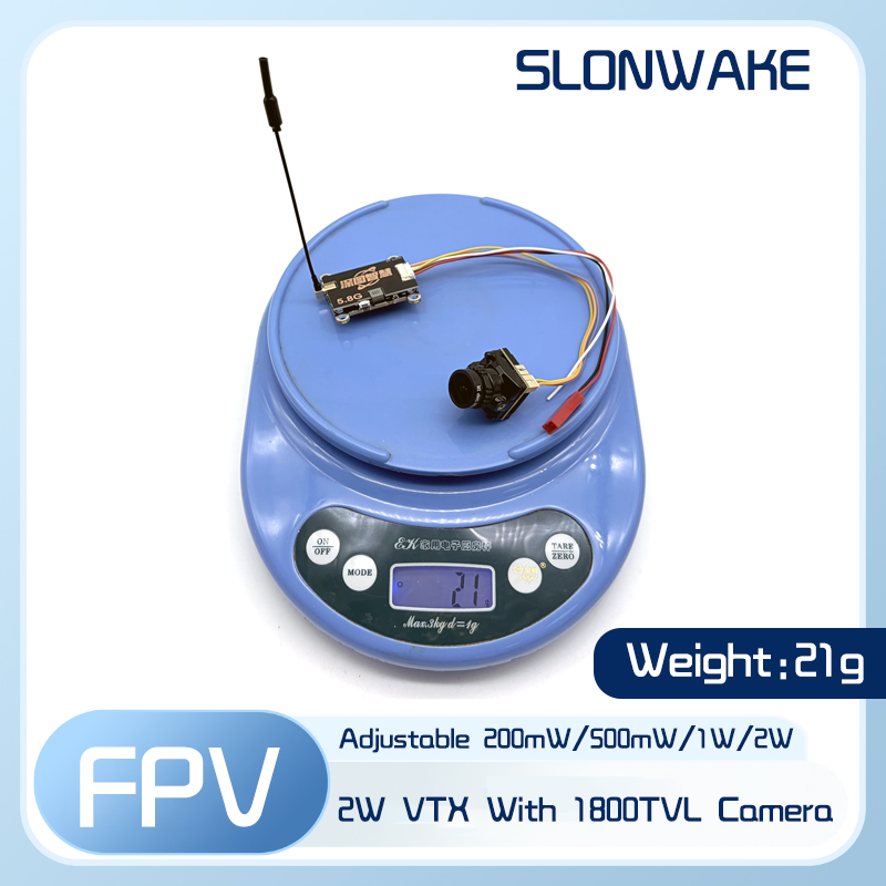 SLONWAKE 5.8G 56CH 2W เครื่องส - Fpv Drone Transmitter บทวิจารณ์และราคา