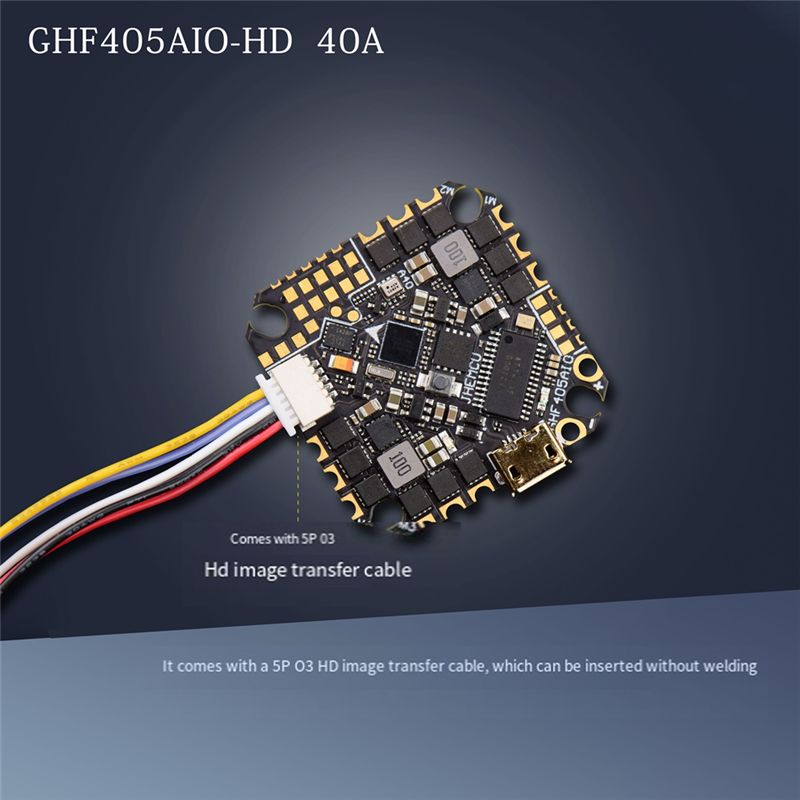 ABTI-GHF405AIO-HD 40A ชุดควบคุ - Fpv Drone Esc บทวิจารณ์และราคา