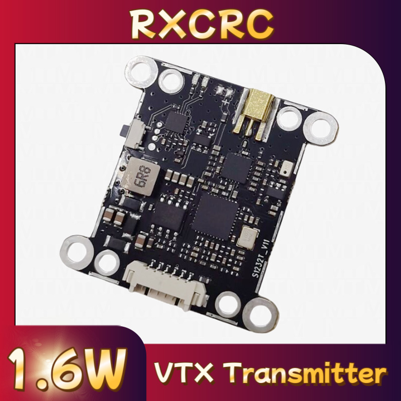 โมดูล RXCRC 5.8G 48CH 1.6W VTX - Fpv Drone Transmitter บทวิจารณ์และราคา