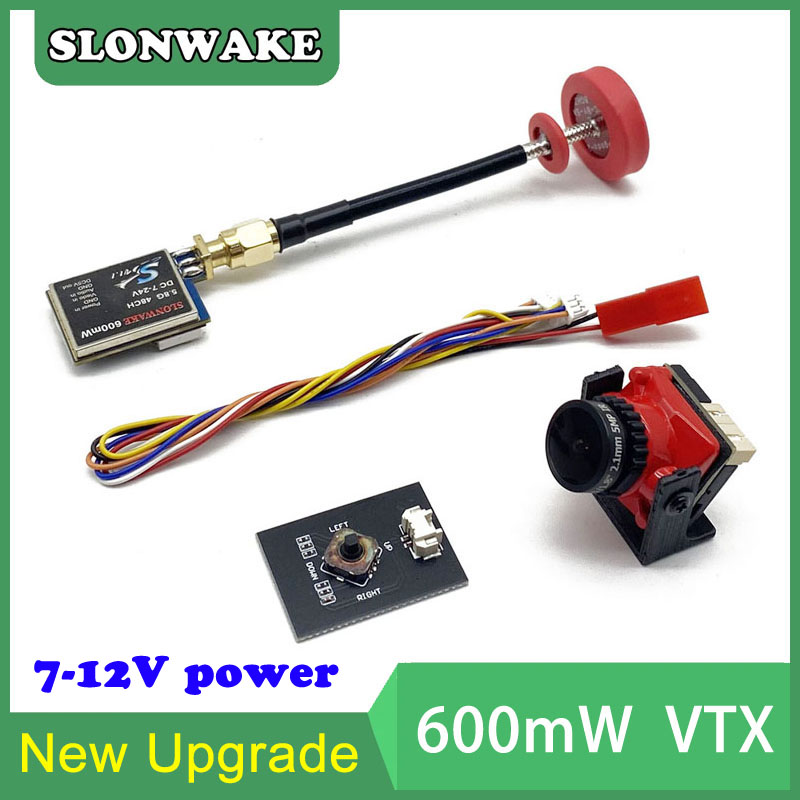 พร้อมใช้งาน 5.8G 48CH 600mW เค - Fpv Drone Transmitter บทวิจารณ์และราคา