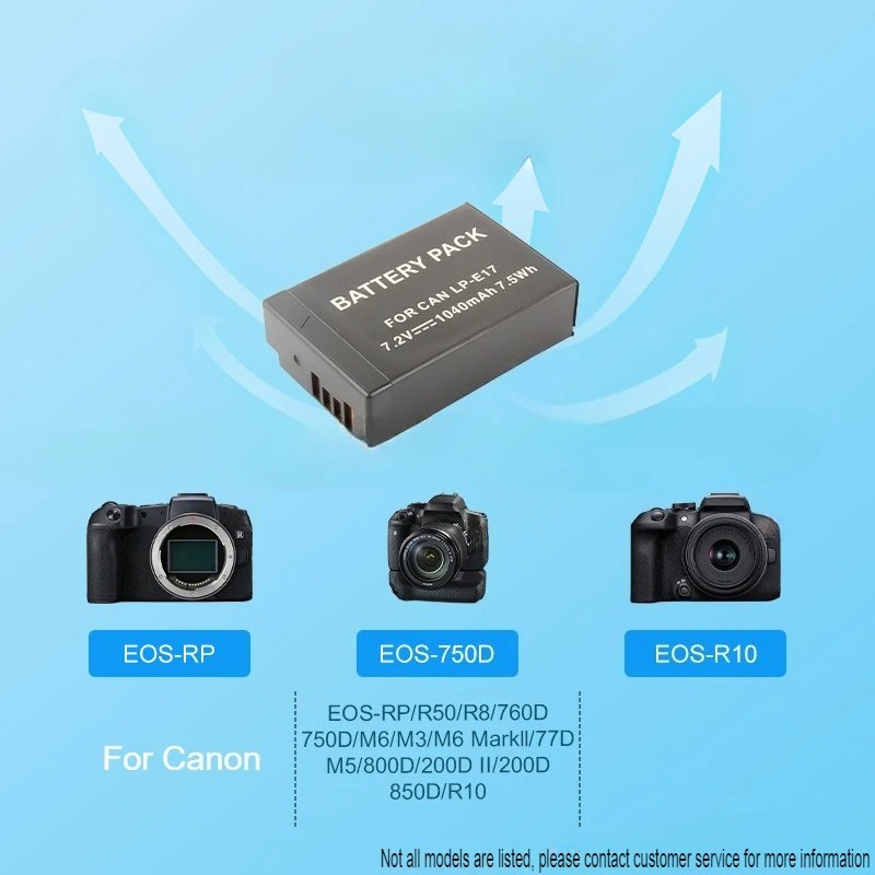 ใหม่ 1040mAh LP-E17 แบตเตอรี่ส - Canon Camera Eos R50 บทวิจารณ์และราคา