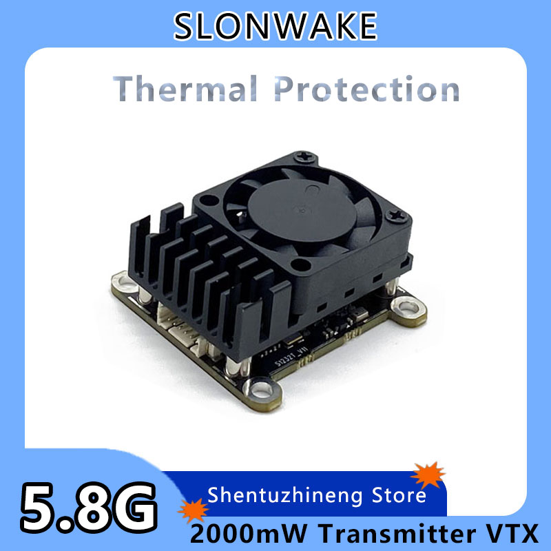 อัปเกรดใหม่ 5.8Ghz 2W ตัวส่งสั - Fpv Drone Transmitter บทวิจารณ์และราคา