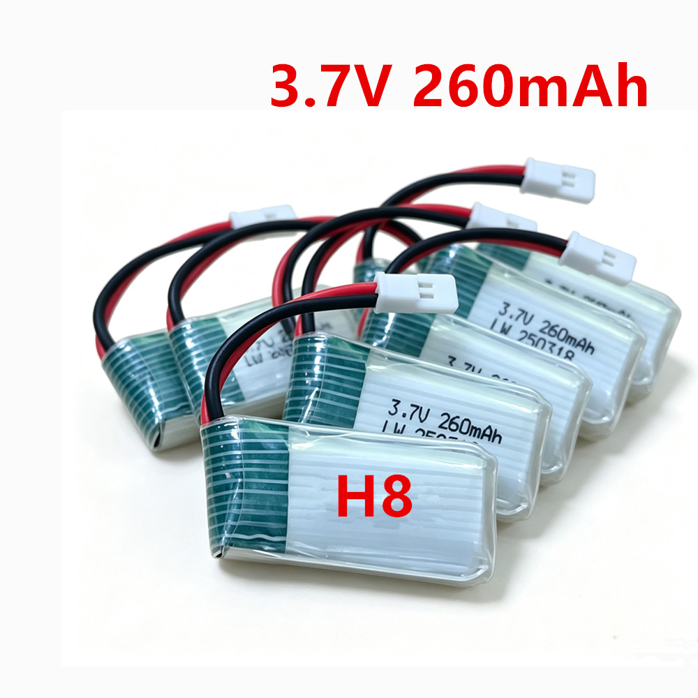 แบตเตอรี่ลิโพ 3.7V 260mAH พร้อ - Eachine Drone E010 บทวิจารณ์และราคา