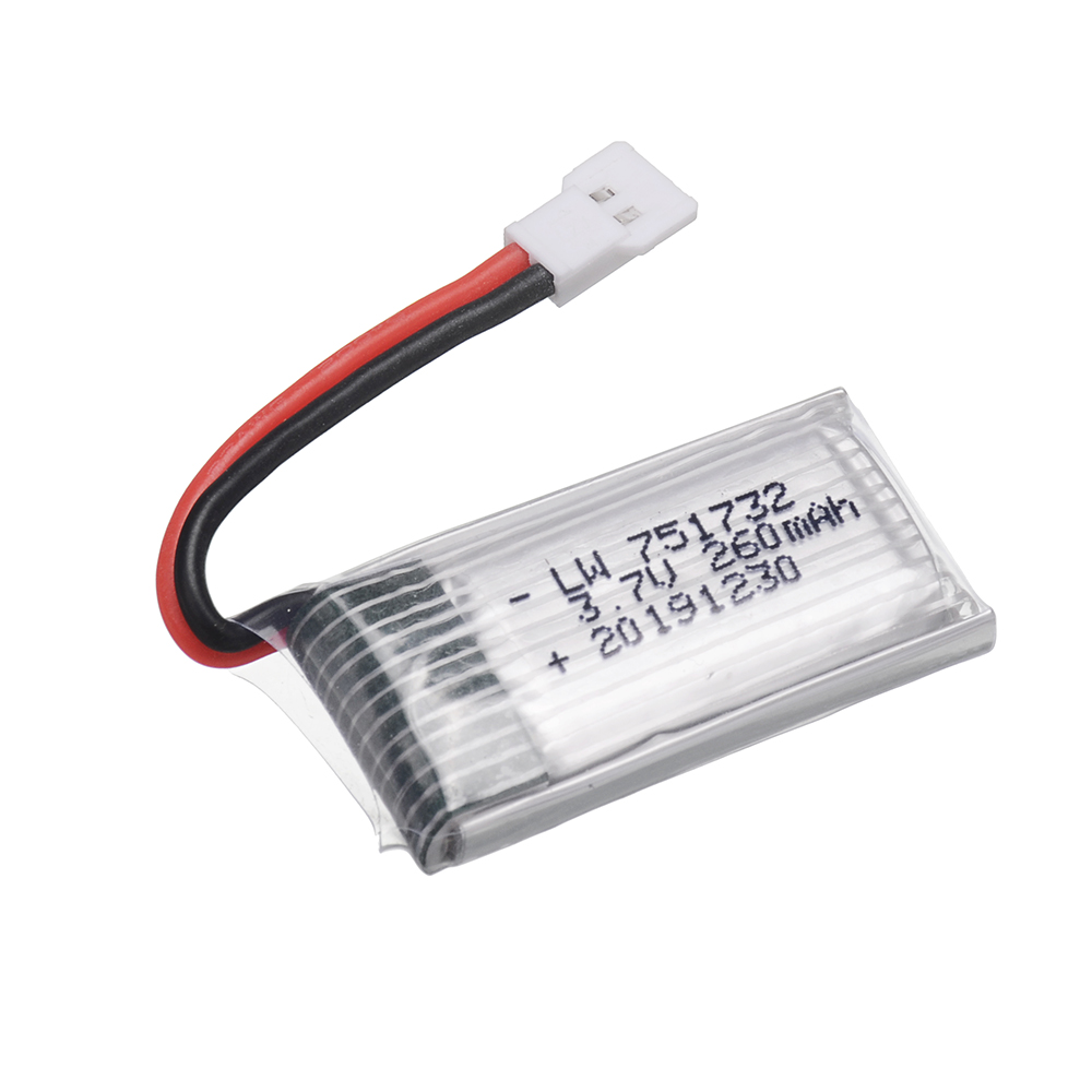 แบตเตอรี่ลิโพ 3.7V 260mAH พร้อ - Eachine Drone E010 บทวิจารณ์และราคา